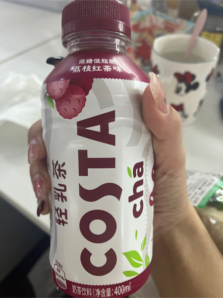 Costa 400ml咖世家荔枝红茶味<em>轻<em>乳茶</em></em><em>奶茶</em><em>饮料</em>