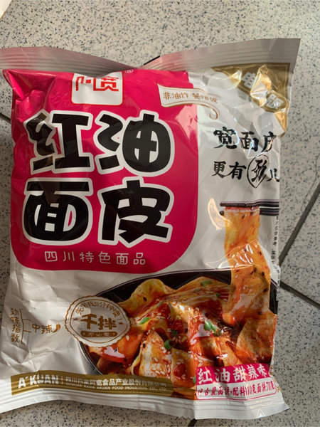 品牌未知 阿宽红油面皮甜辣味