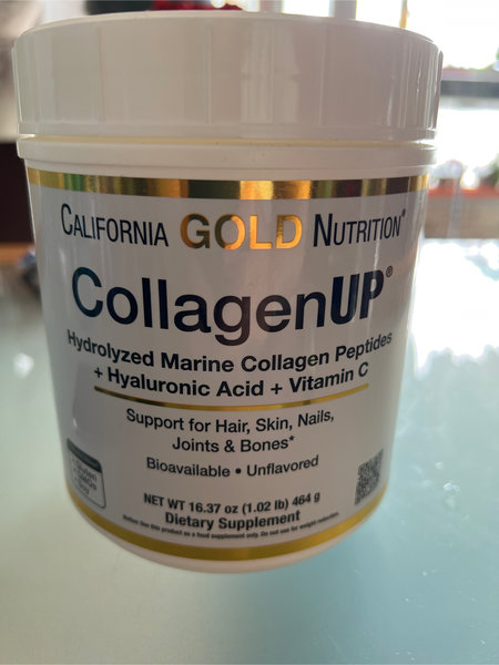 California Gold Nutrition CollegeUp海洋水解膠原<em>蛋白</em>+透明<em>質</em>酸+維生素C