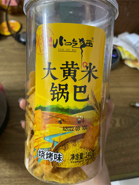 小吃猫 大黄米锅巴烧烤味