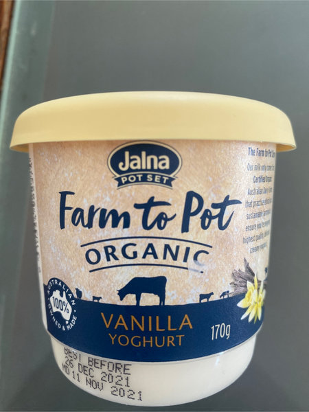 <em>Jalna</em> VanillaYoghurt