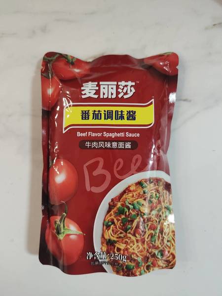 麦丽莎 番茄调味酱牛肉风味意面酱