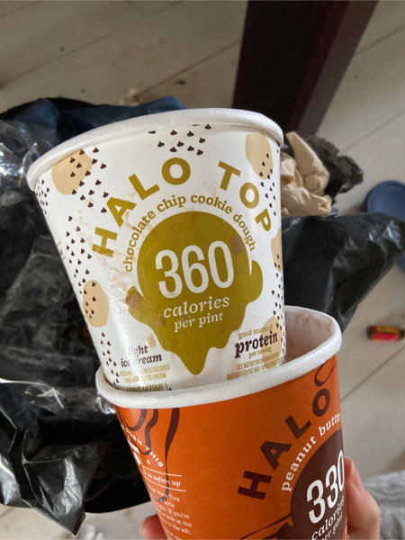 HALO TOP 冰淇淋【曲奇饼干】