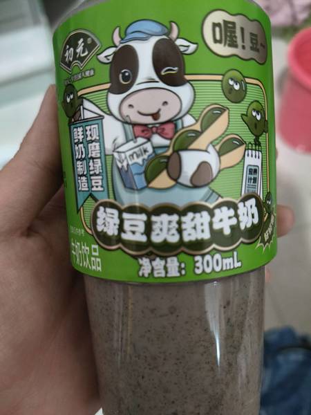 初元 绿豆爽甜牛奶