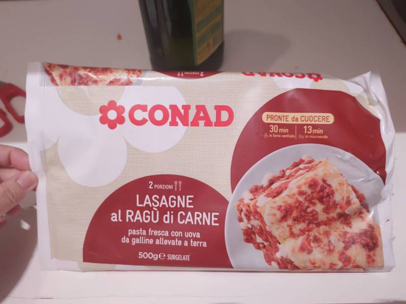 conad Lasagnealragu'dicarne肉酱千层面