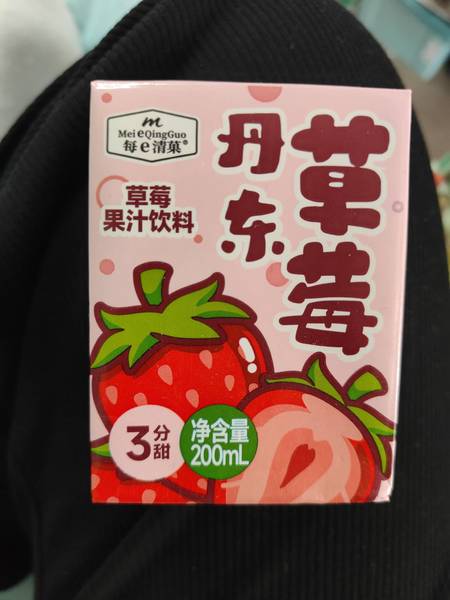 每e清菓 丹东草莓果汁饮料