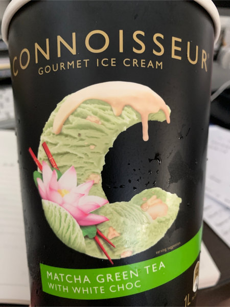 connoisseur 抹茶<em>绿茶</em>白巧克力<em>冰<em>激凌</em></em>