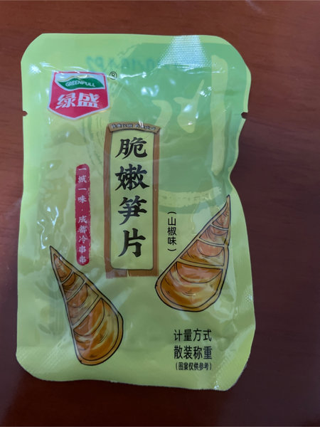 绿盛 脆嫩笋片(山椒味)