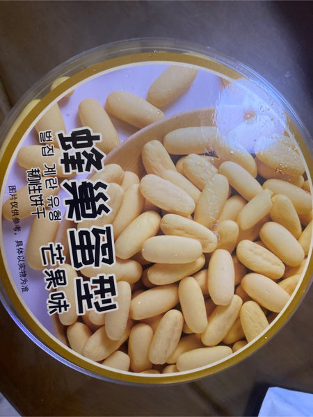 品牌未知 蜂巢蛋型芒果味饼干