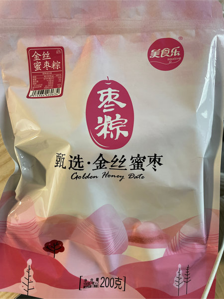 美食乐 金丝蜜枣粽