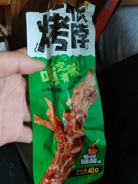 起亮食品 一根烤脖糖醋味40g