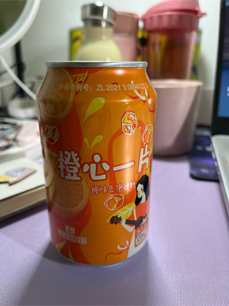 唯尊 橙味气泡饮料320ML