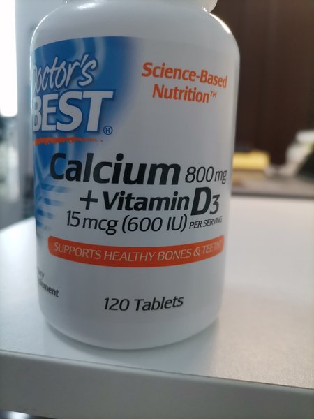 Doctor's Best <em>calcium</em>＋vitaminD3