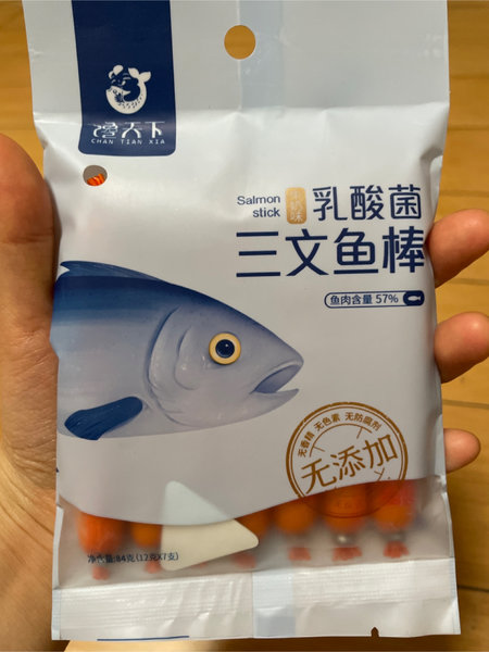 馋天下 乳酸菌三文鱼棒(牛奶味)