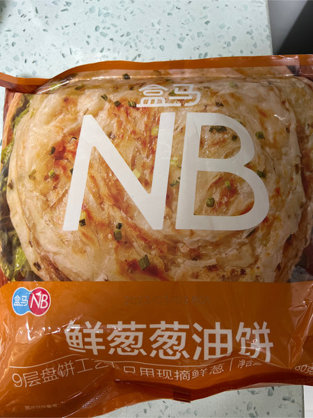 盒马NB 鲜葱葱油饼