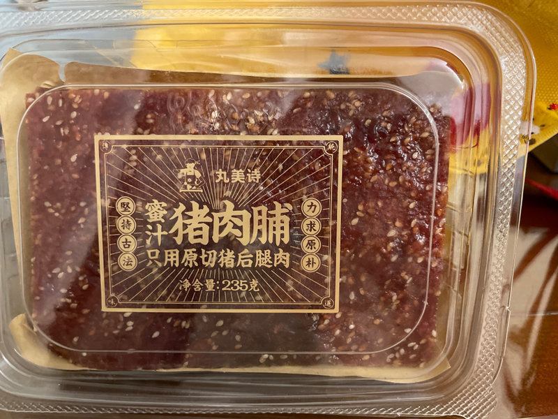 丸美诗 猪肉脯(蜜汁味)