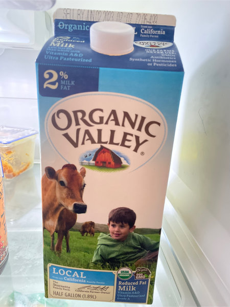 Organic Valley <em>美国</em><em>有机</em>谷 牛奶