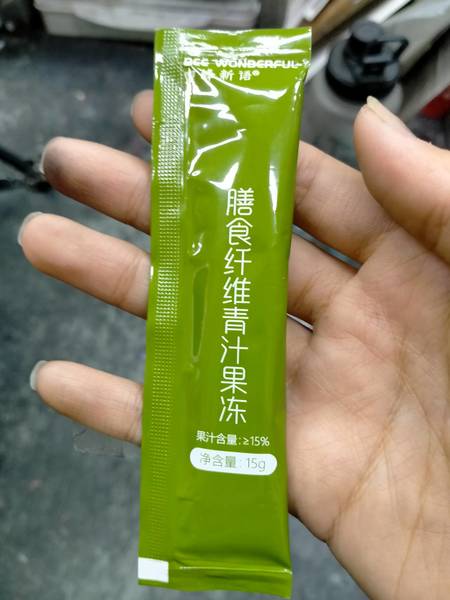 蜜蜂新语 膳食纤维<em>青汁</em><em>果冻</em>15g