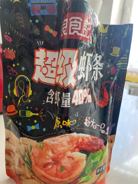 良食记 超级虾条110g