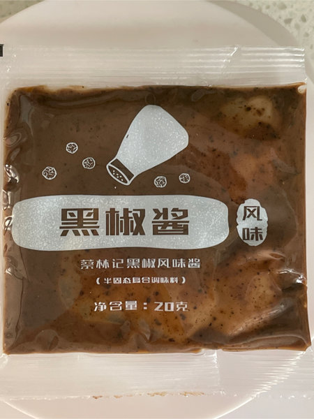 蔡林记 黑椒风味酱 20克