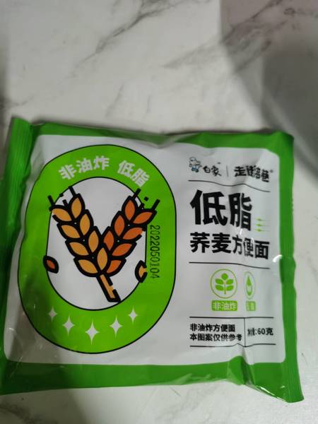 白象 低脂荞麦方便面