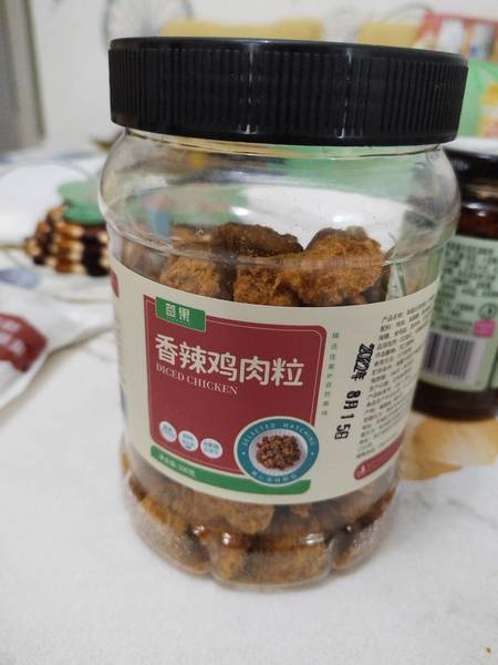 签果 鸡肉粒香辣味500g/罐