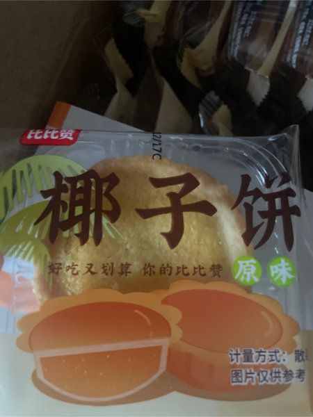 比比赞 椰子饼外袋300g