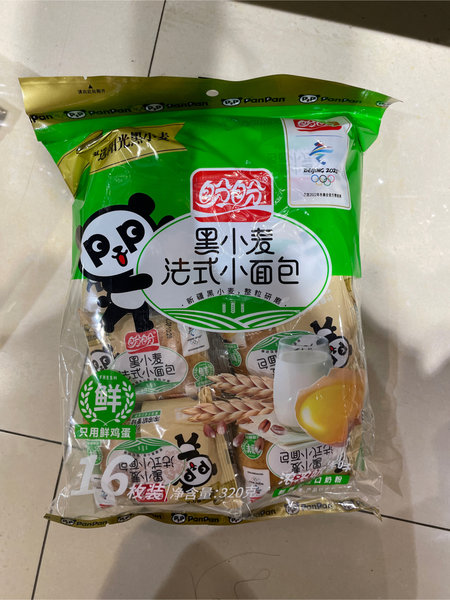 盼盼 黑小麦小面包(奶香味)