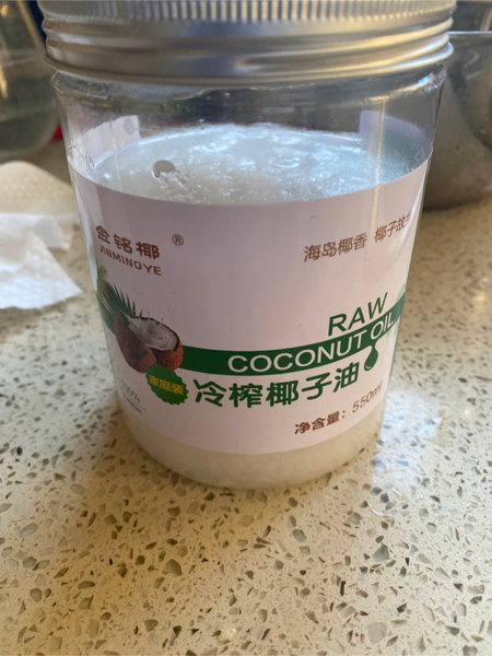 金铭椰 冷榨椰子油 550ML