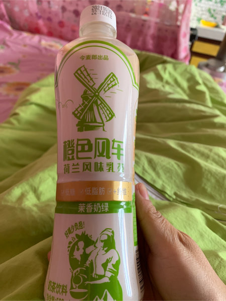 今麦郎 500mL橙色风车荷兰风味乳茶   茉香奶绿