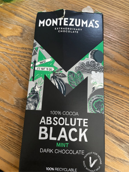 MONTEZUMAS Mint黑巧克力