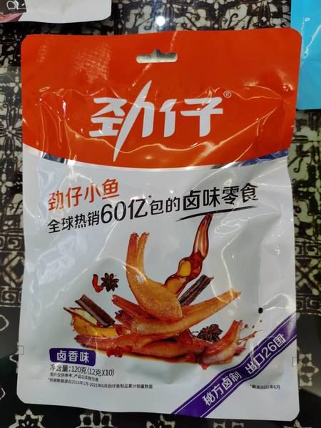 劲仔 120克小鱼卤香味