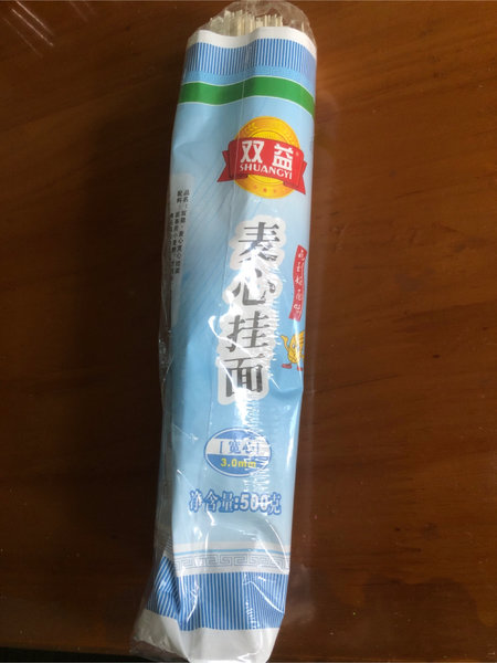 双益 麦心宽心面500g