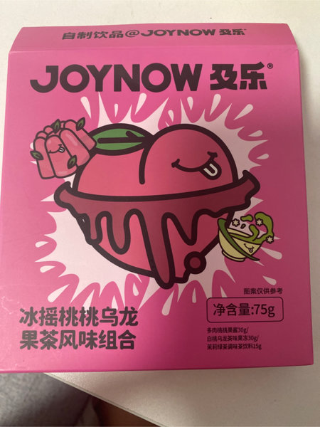 JYNOW 及乐 冰摇桃桃乌龙