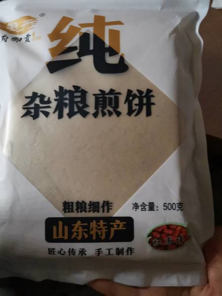 孔府御贡 杂粮煎饼红枣味