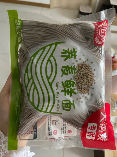 清悟源 荞麦鲜面 400g (<em>大</em><em>润发</em><em>专供</em>)