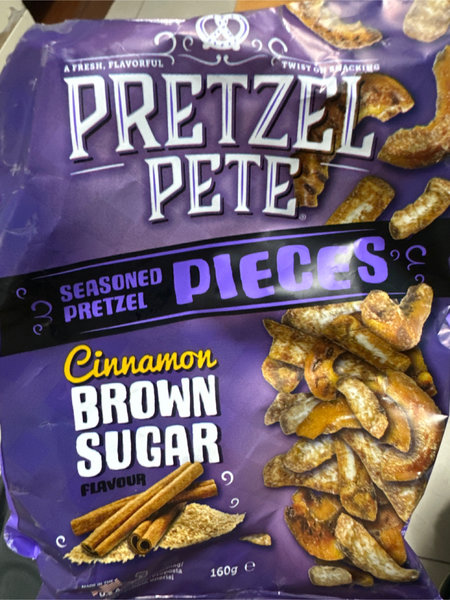 Pretzel pete 肉桂红糖味脆饼干