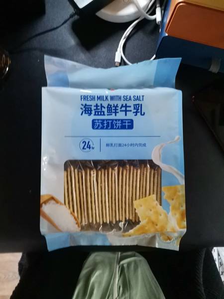 叮咚定制 海盐鲜牛乳苏打饼干