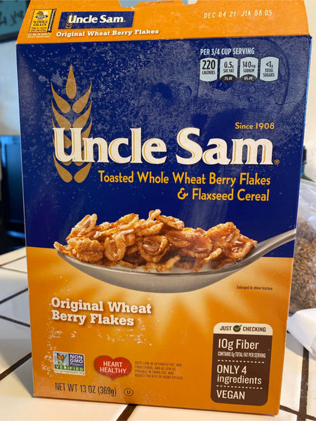 uncle Sam 麦片