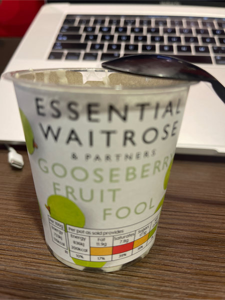 essential waitrose GooseberryFruitFool