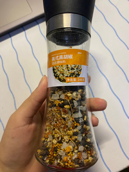 森农乐 美式黑胡椒固态调味料148g