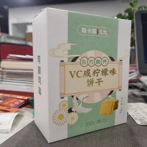 斯卡露 VC咸柠檬味饼干