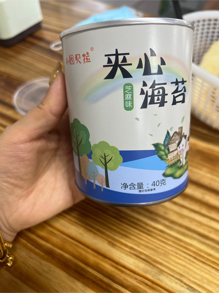 小囡贝拉 芝麻夹心海苔