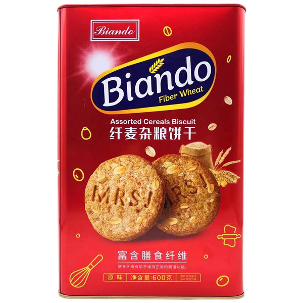 biando 纤麦杂粮饼干【原味】