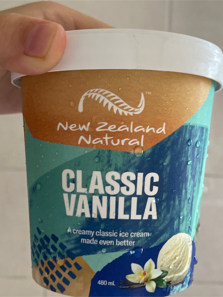 New <em>Zealand</em> Natural Classicvanilla