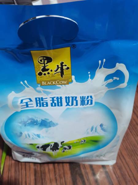 黑牛 全脂甜奶粉350g