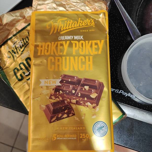 Whittaker's honeypokey巧克力