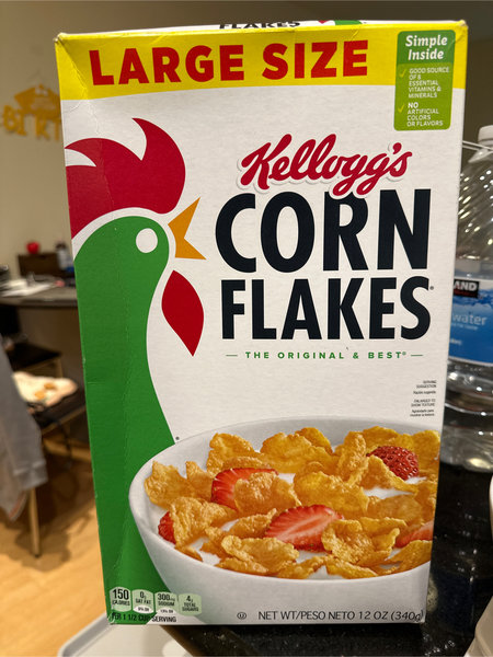 Kellogg‘s cornflakes玉米片