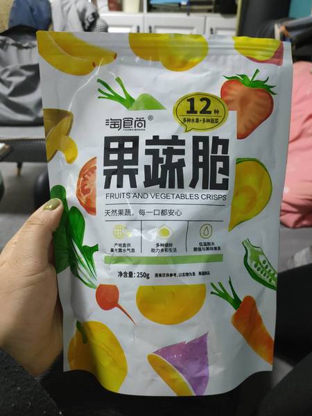 淘食尚 果蔬脆12种250g