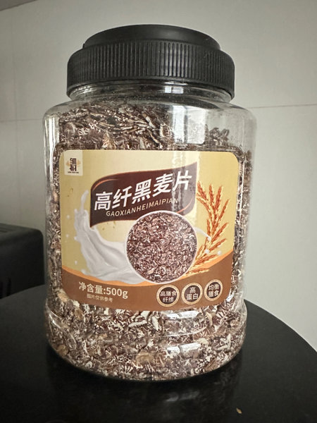 邹有才 高纤黑麦片